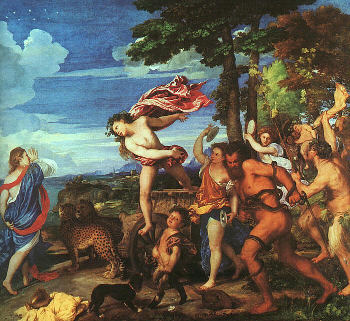  Titian Bacchus and Ariadne